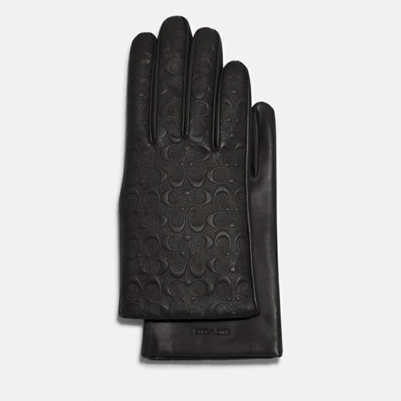 Coach Accessories - Coach leather gloves for women 6.5